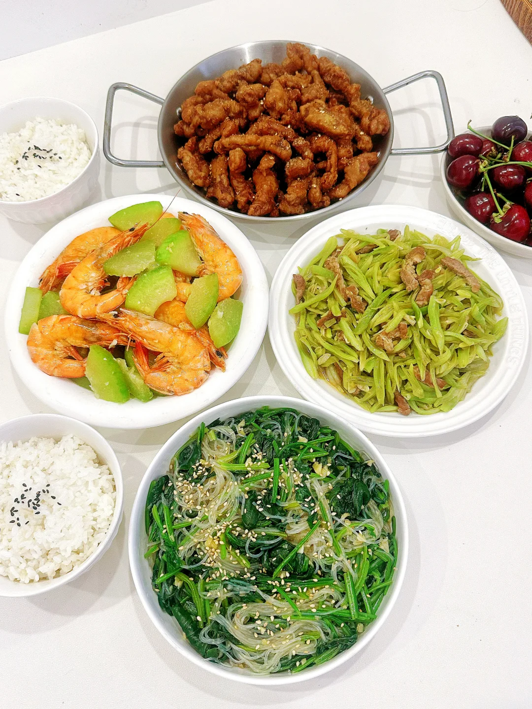 在家吃干净清爽的晚餐🍚来自非洲的小酥肉😂