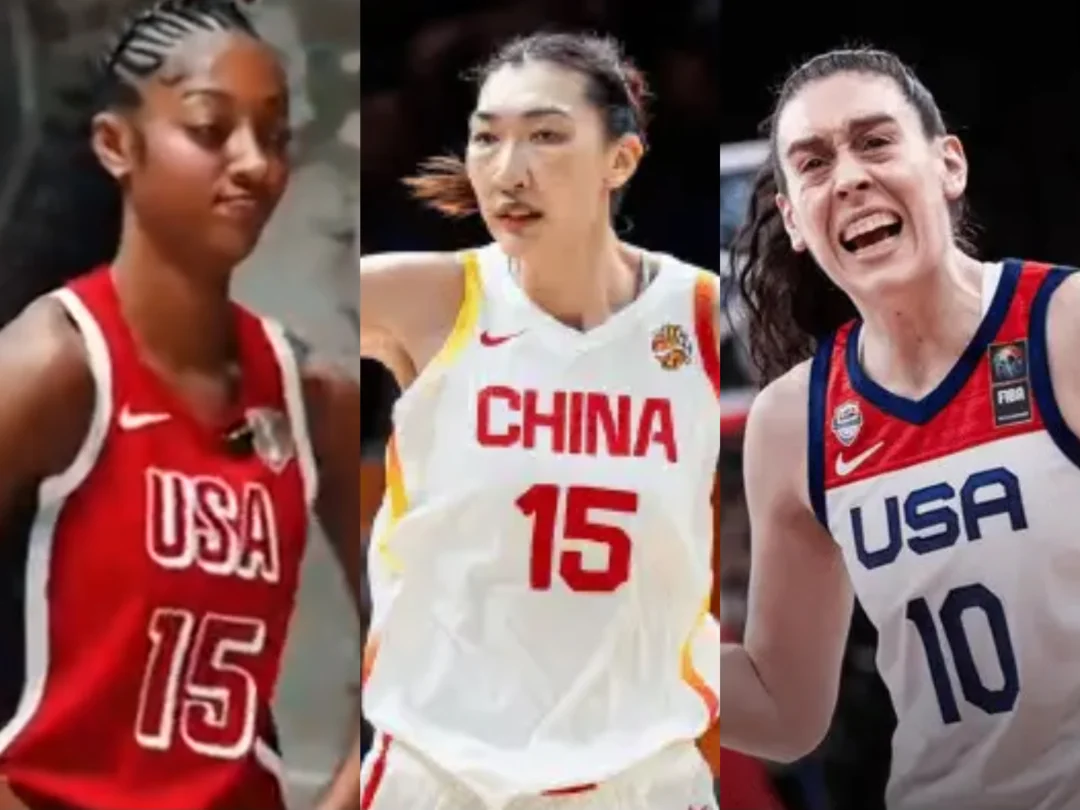 来看看韩旭与斯图尔特、里斯3位WNBA中锋在世界杯小组赛的表现：
	
1、里斯（美国女篮）——24岁，身高1米93，小组赛场均8.3分+6.7篮板+1.7盖帽。她效力于WNBA梦想队，是美国女篮替补中锋，对阵中国女篮拿到5分9篮板，面对身高远超自己的韩旭+张子宇的依旧能抢下大量篮板。里斯的运动能力强悍，擅长冲抢前场篮板、二次进攻，盖帽与抢断能力亮眼。但自主持球进攻手段比较有限，得分大多来自篮下吃饼和转换进攻。她的定位就是轮换时段的活力内线，依靠冲抢和防守为球队兜底，进攻上限相对有限；
	
2、韩旭（中国女篮）——26岁，身高2米07，小组赛3场比赛皆拿到两双，场均17.3分+11.3篮板+2.7助攻，三分命中率高达54.5%。他效力于WNBA自由人队，面对美国拿到11分10篮板3助攻，在高强度包夹下依旧稳定输出。韩旭是位现代空间型高塔，既能低位背打、篮下吃饼，又可以外弹投射拉开空间，还在在高位策应传球。他在小组赛的表现打得像WNBA的全明星中锋，堪称中国女篮的定海神针；
	
3、斯...