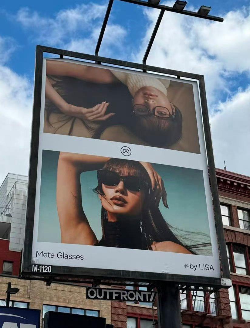 LISA X Meta Glasses 地广图片#lisa# 好壮美貌出击！ ​