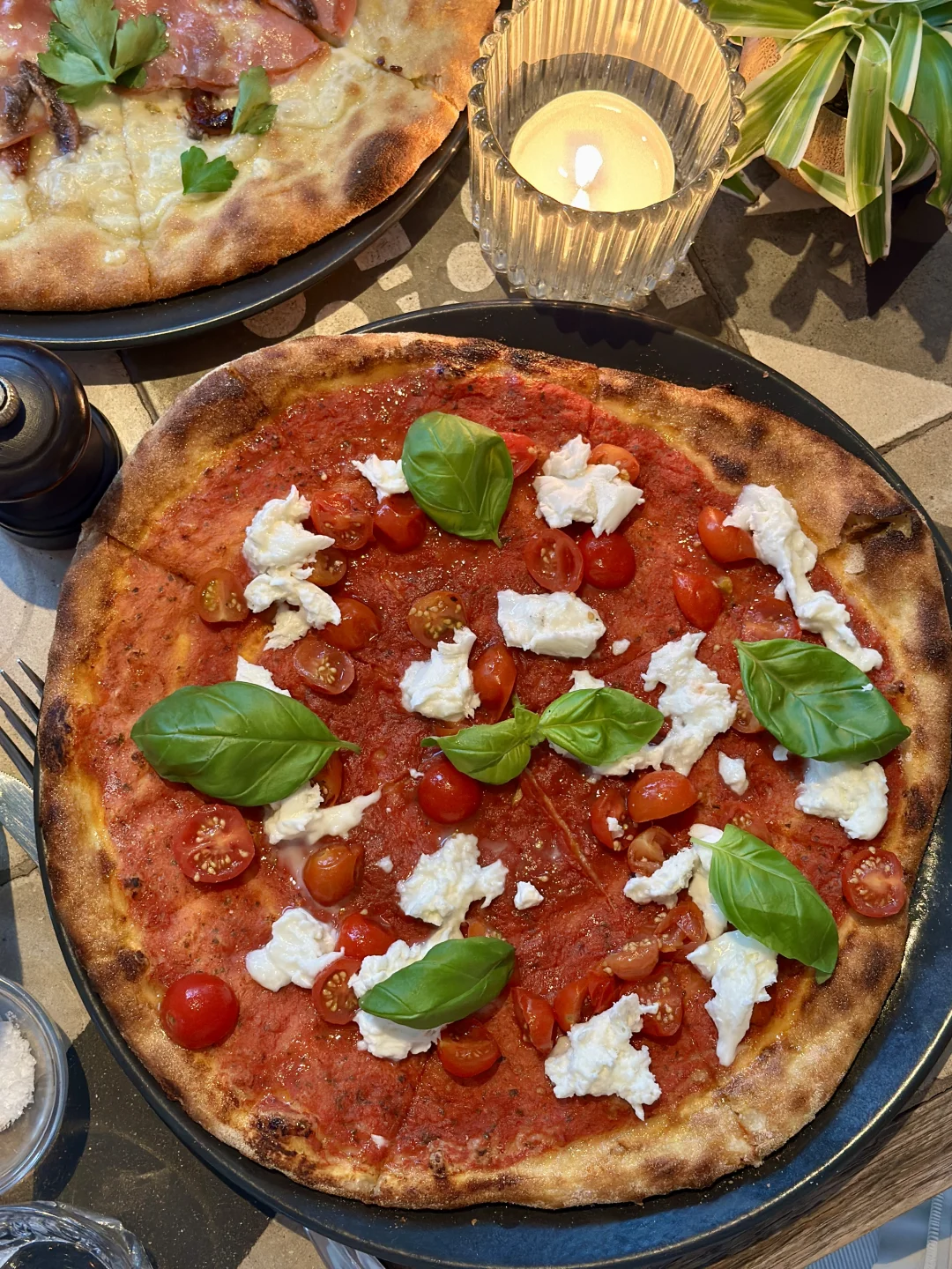 伦敦郊外老钱船屋，木柴烤出来的披萨就是香