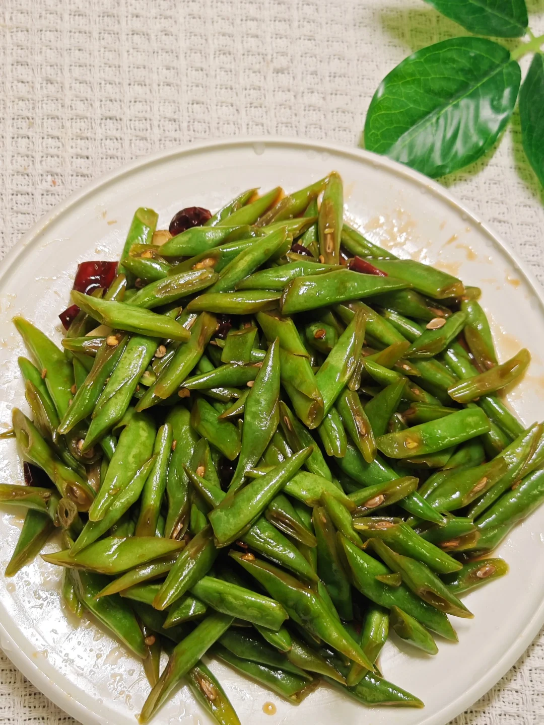 简单易学【清炒四季豆】巨下饭！