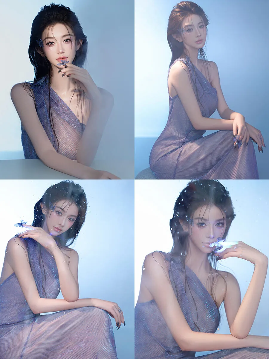 爱惨了这组纯欲写真！氛围感拿捏了