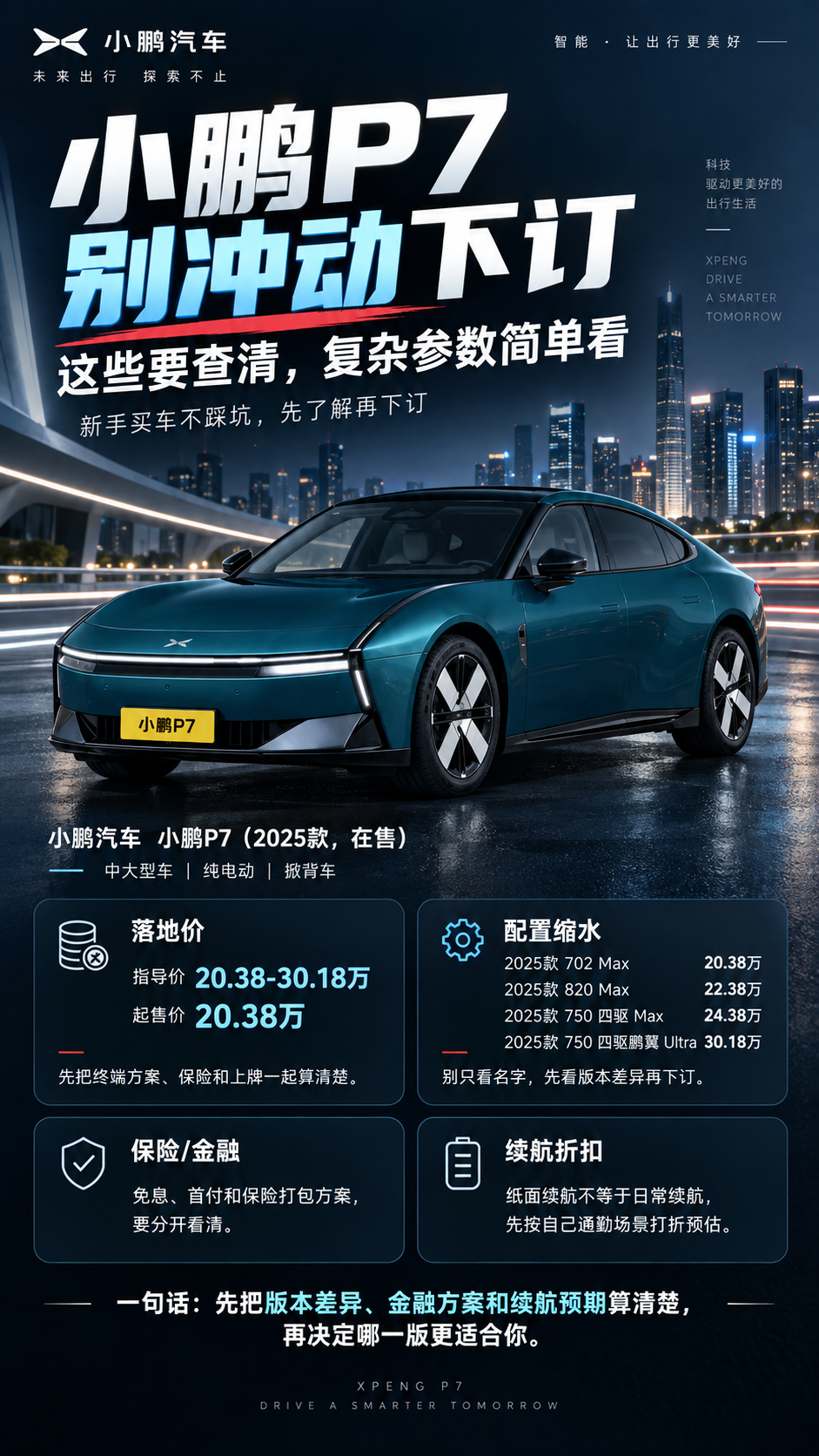 小鹏P7真没你想的那么简单