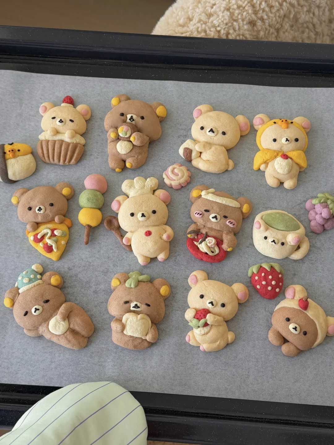 🌸🍡春日轻松熊曲奇饼干🍪