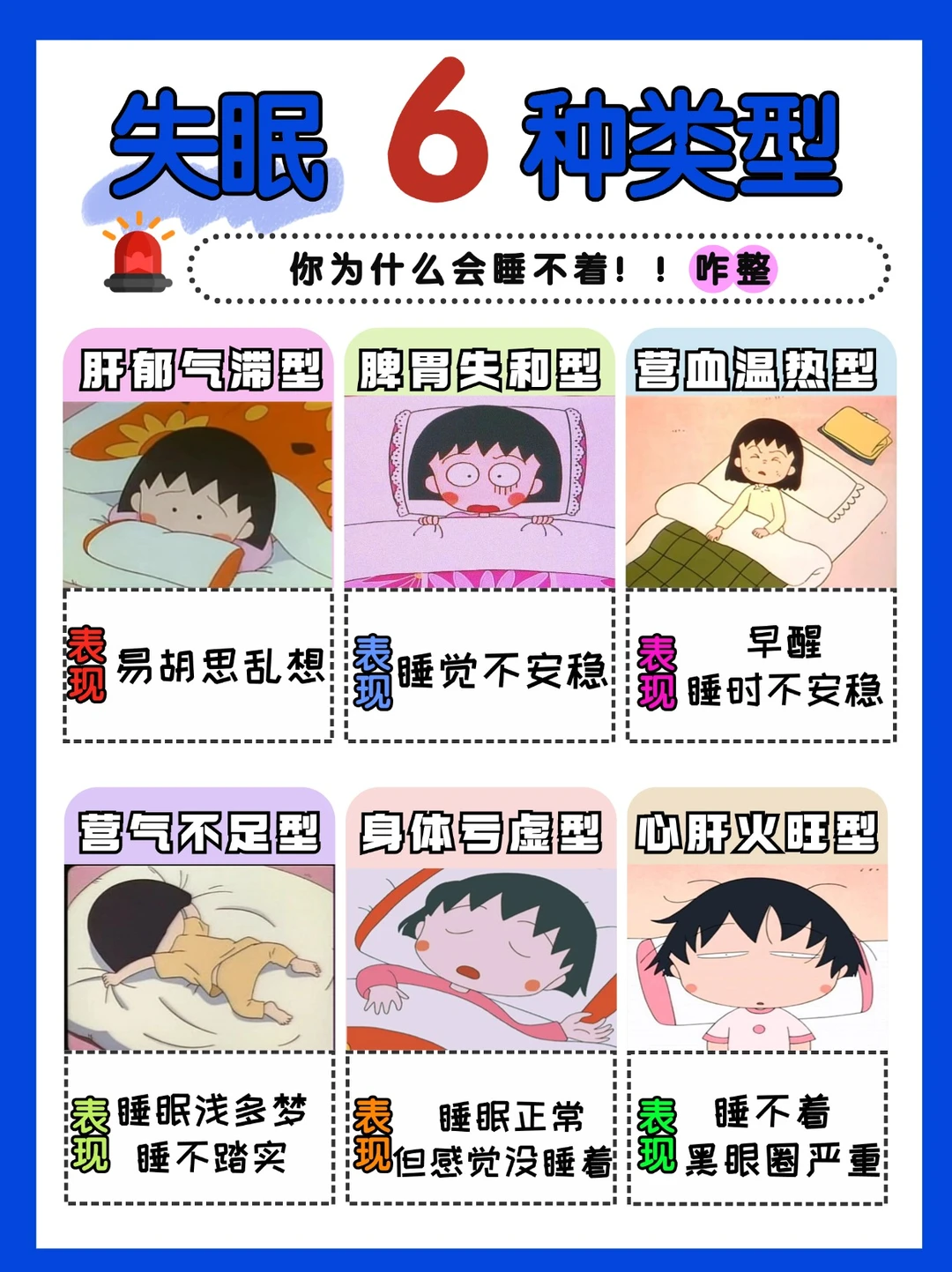 你为啥睡不着❓找准原因才能解决睡眠问题