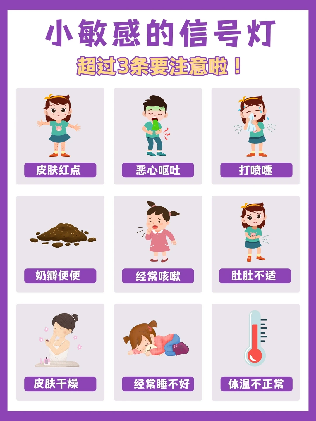 二胎妈妈硬核科普📚出现这些信号要警惕！