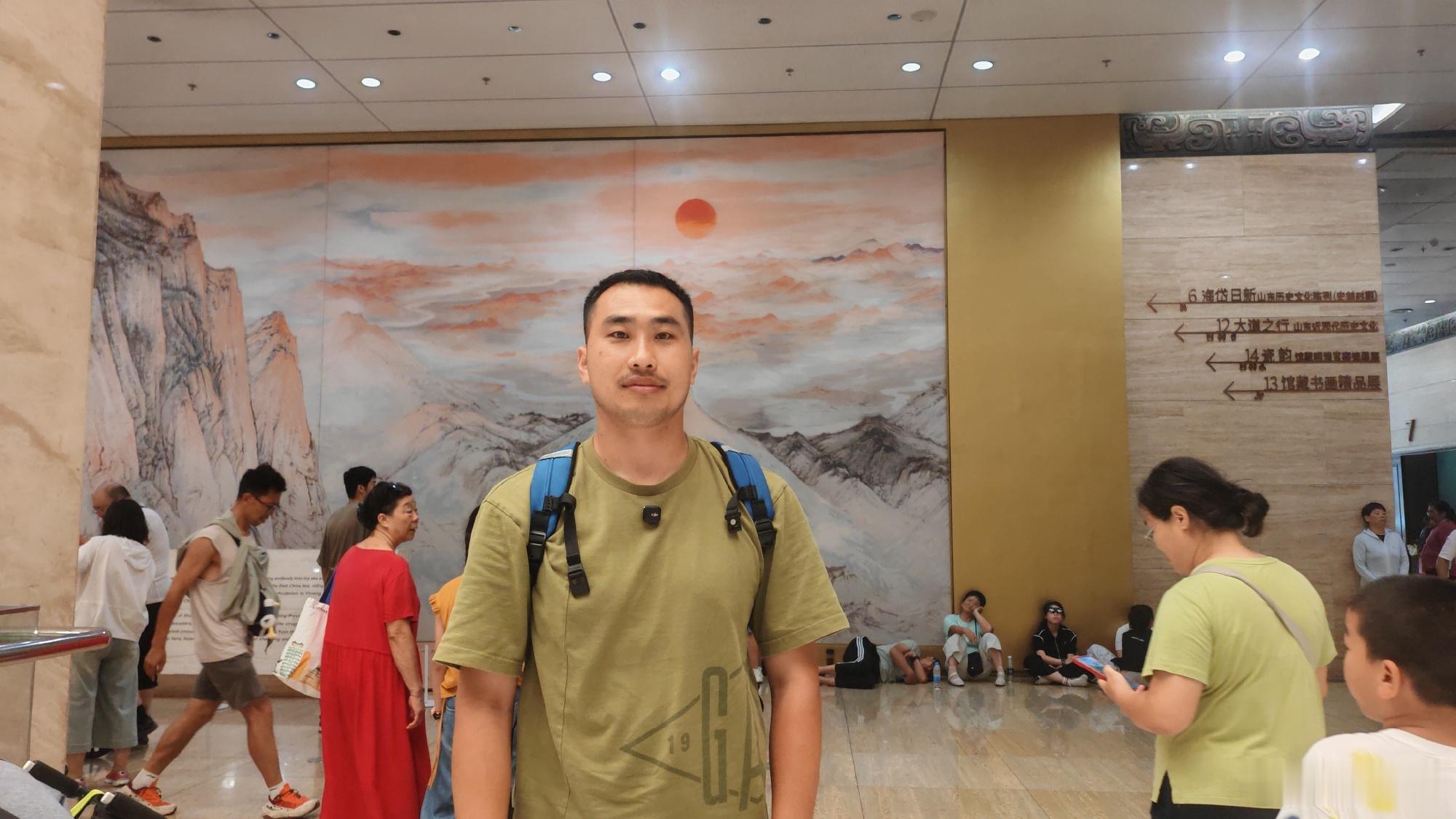 山东博物馆。直接从安阳过来，三个多小时。 ​​​