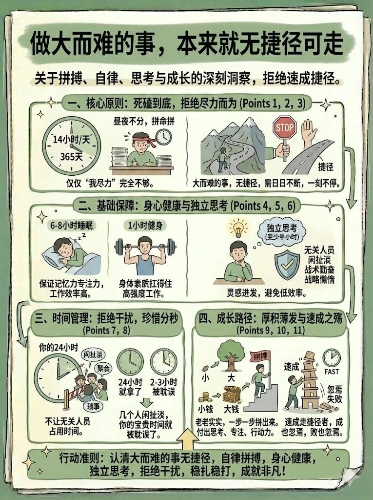 这张图戳中了我对 “捷径” 的所有执念💥