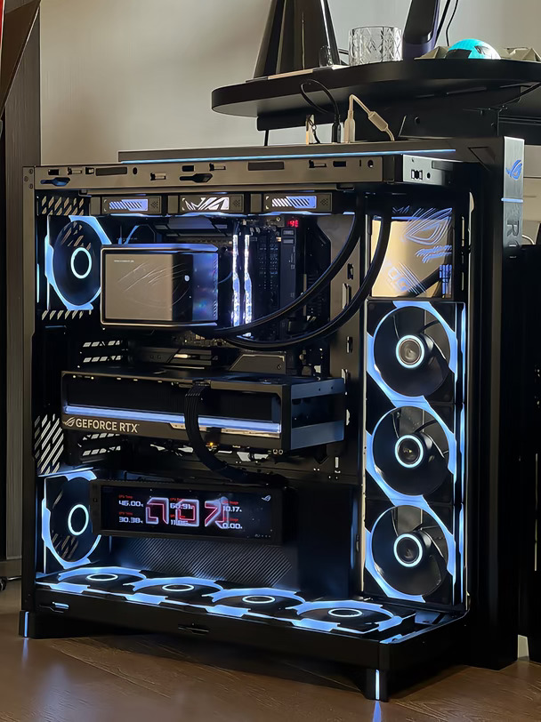 🌟 「9880X3D+5080夜神」ROG GR801幻世神