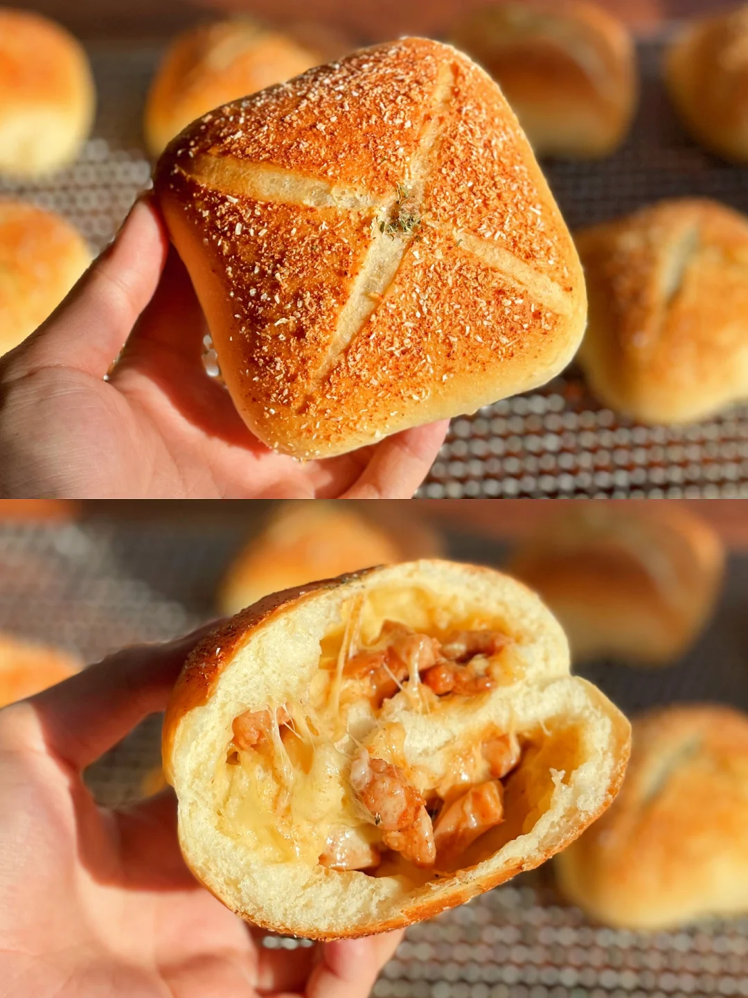 🍗奥尔良芝士鸡腿包｜私房爆款｜锁死这个配方