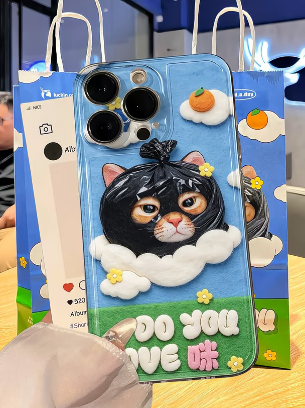 天呐！瑞幸联名小猫壳壳直戳我心巴上了！