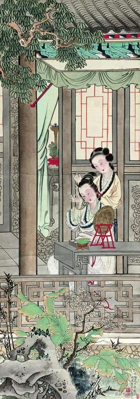 古代女子为何如此精致？这幅画信息量太大！