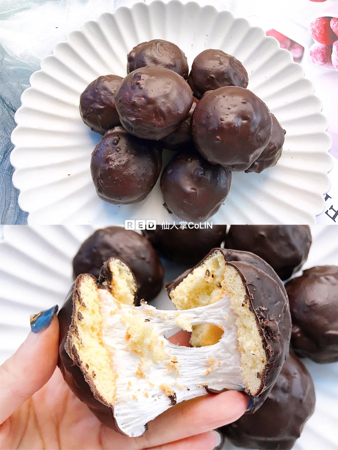 会拉丝的迷你巧克力派🌰新手也能一看就会