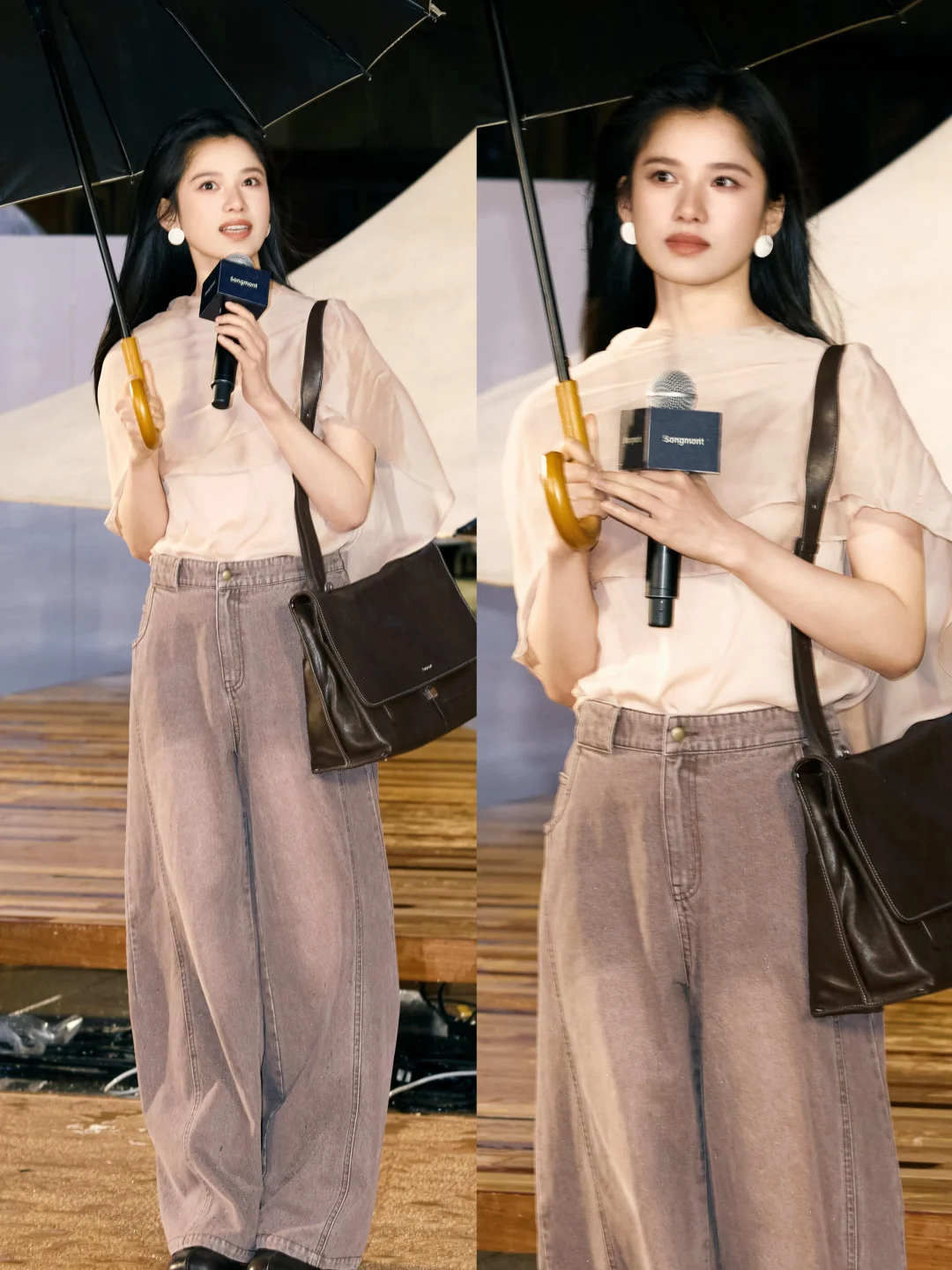港风大片原地直出，张婧仪的美貌还是太权威
