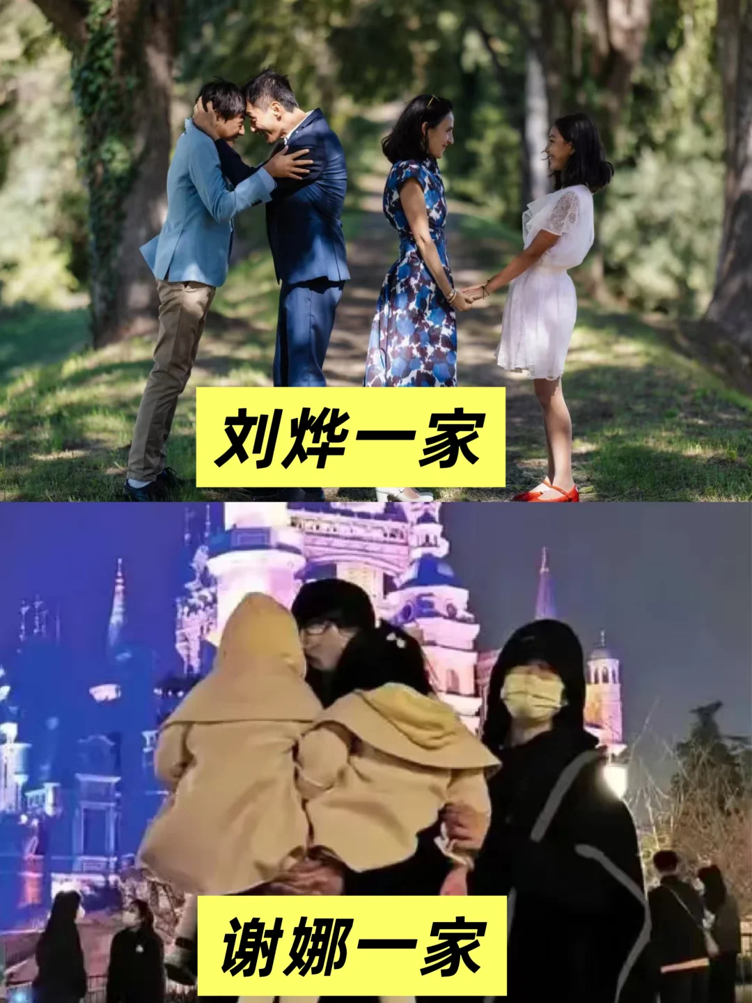 突然发现刘烨谢娜都过上幸福的理想生活