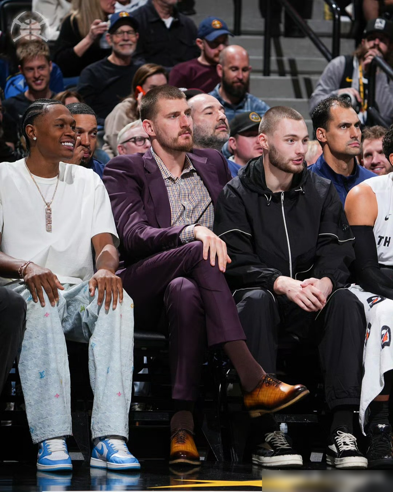 掘金队收官战送马刺一场胜利，跌到西部第四，这操作是为了避开森林狼吗？...