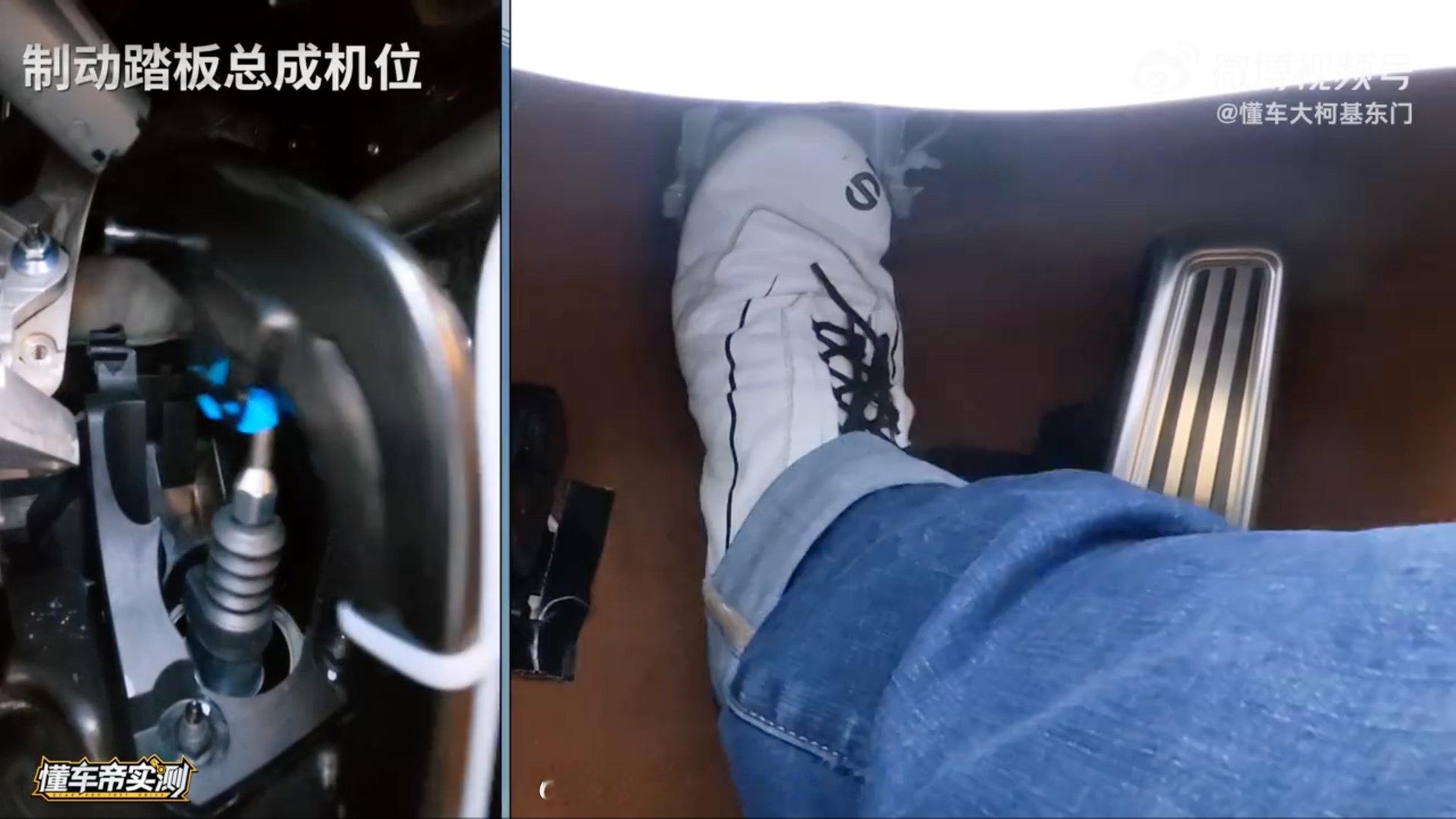 #尊界 懂车帝##尊界V800刹车踏板支架断裂# 
三台尊界V800做极限制动测试，全部出现刹车踏板支架断裂的情况？
等一个官方回应[思考] ​​​​