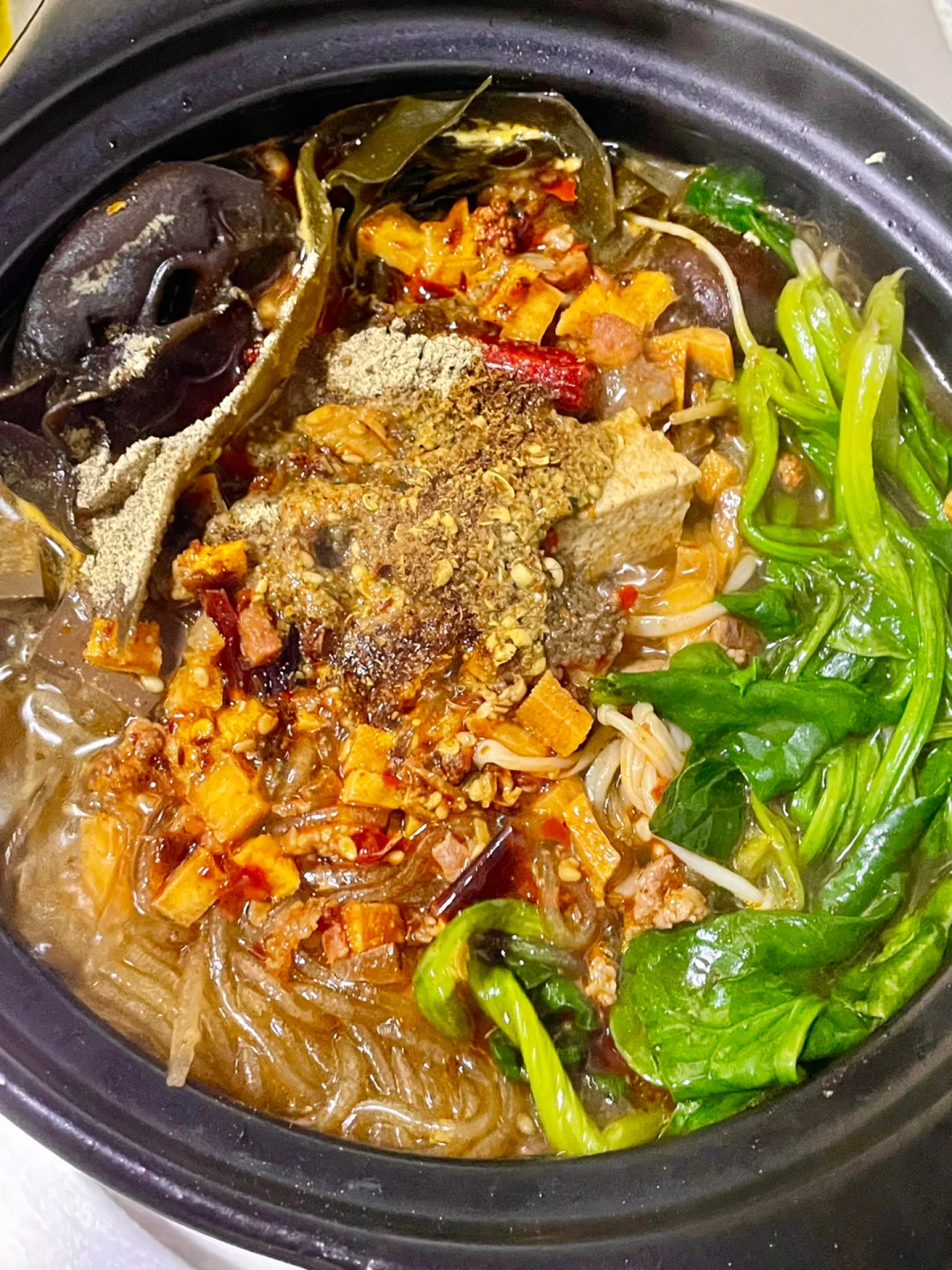 我妈教的老式砂锅粉！一整个回到童年夜市