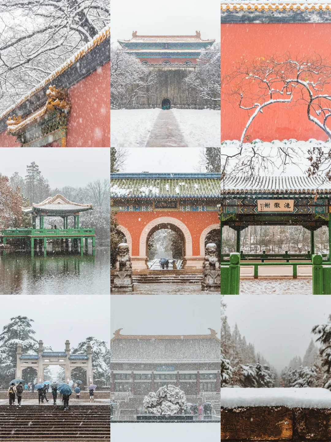 拍过的最喜欢的南京雪景，梦回金陵城