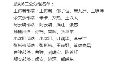 #曹骏披哥二公组队##曹骏二公分组#《披荆斩棘2026》曹骏二公分组！！！ ​​​为你打call ​
