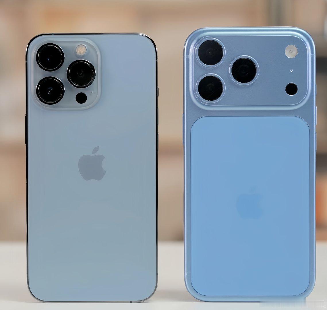从目前来看，当初所有买了 iPhone 13 Pro 远峰蓝的各位，应该也要买 18 Pro 的亮蓝色。

而且，历代 iPhone  Pro 系列被苹果反复使用的颜色只有银和黑，而这次，多了这个淡蓝色系。 ​