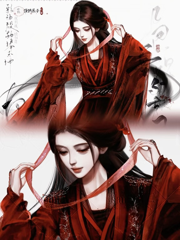 鬼灯一线桃花面