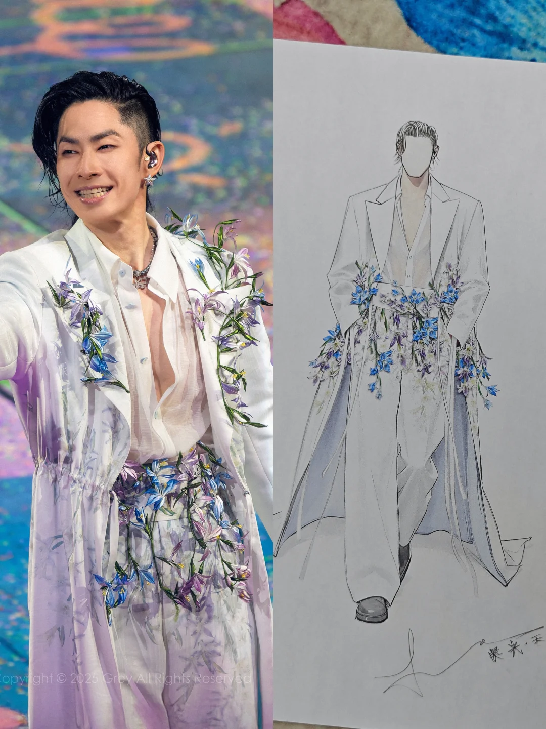 我為吳建豪特別定制的衣服💙