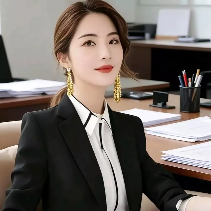 职场女神，办公室里的优雅与力量！