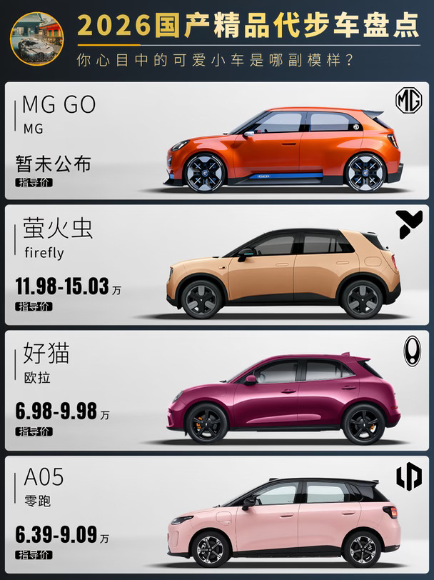 2026国产精品小车系列，谁符合你的审美？