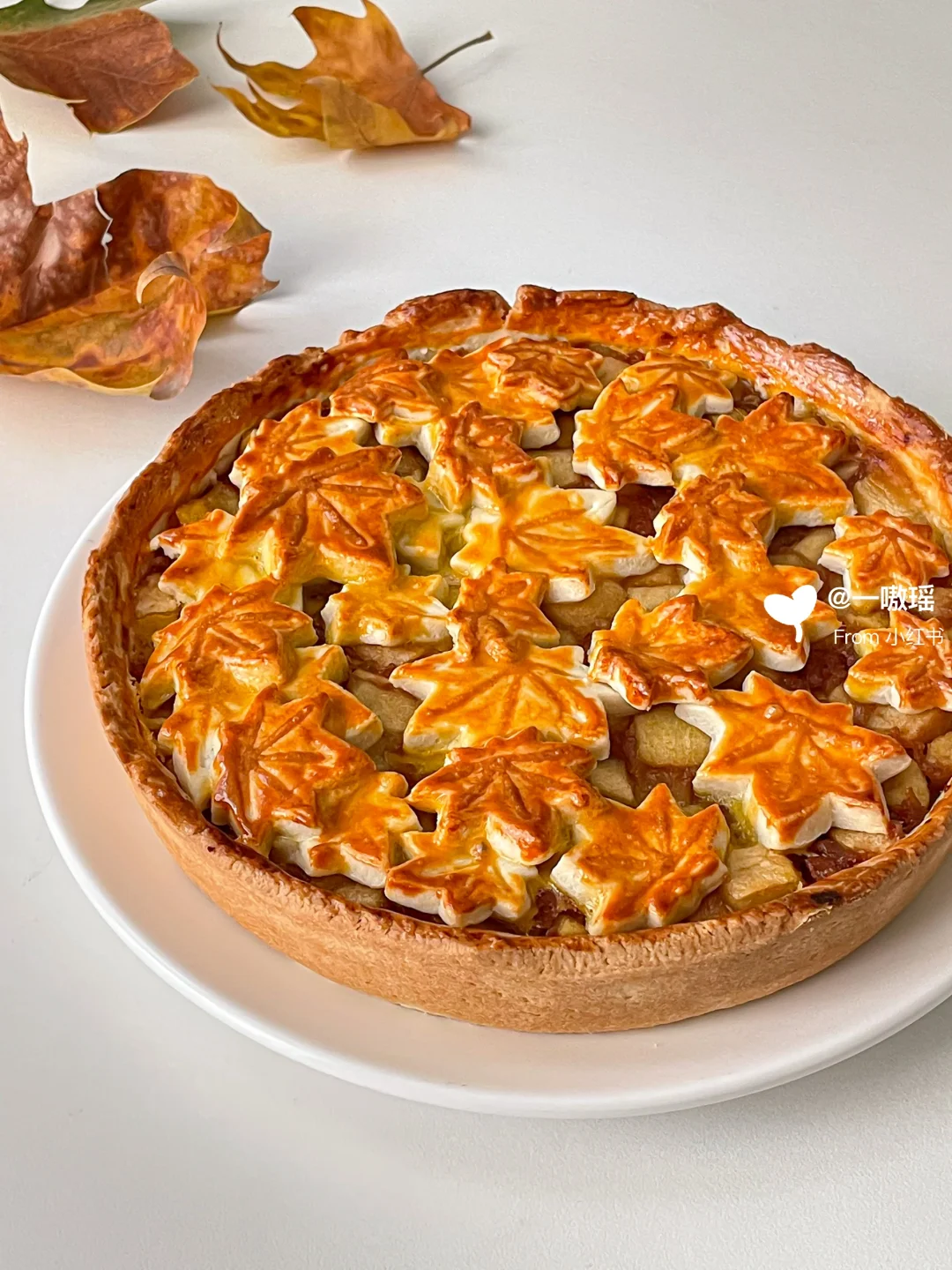 秋冬🍂｜肉桂苹果派🍎酥脆香甜一口爱上😍