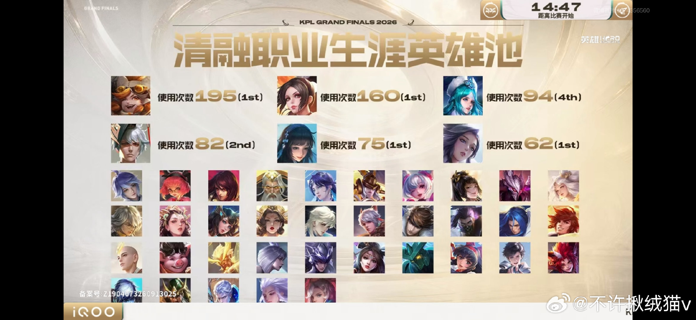 #KPL清融[超话]# 
融神英雄海来的 ​