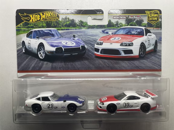 风火轮双车套丰田2000GT & 丰田Supra(A80）