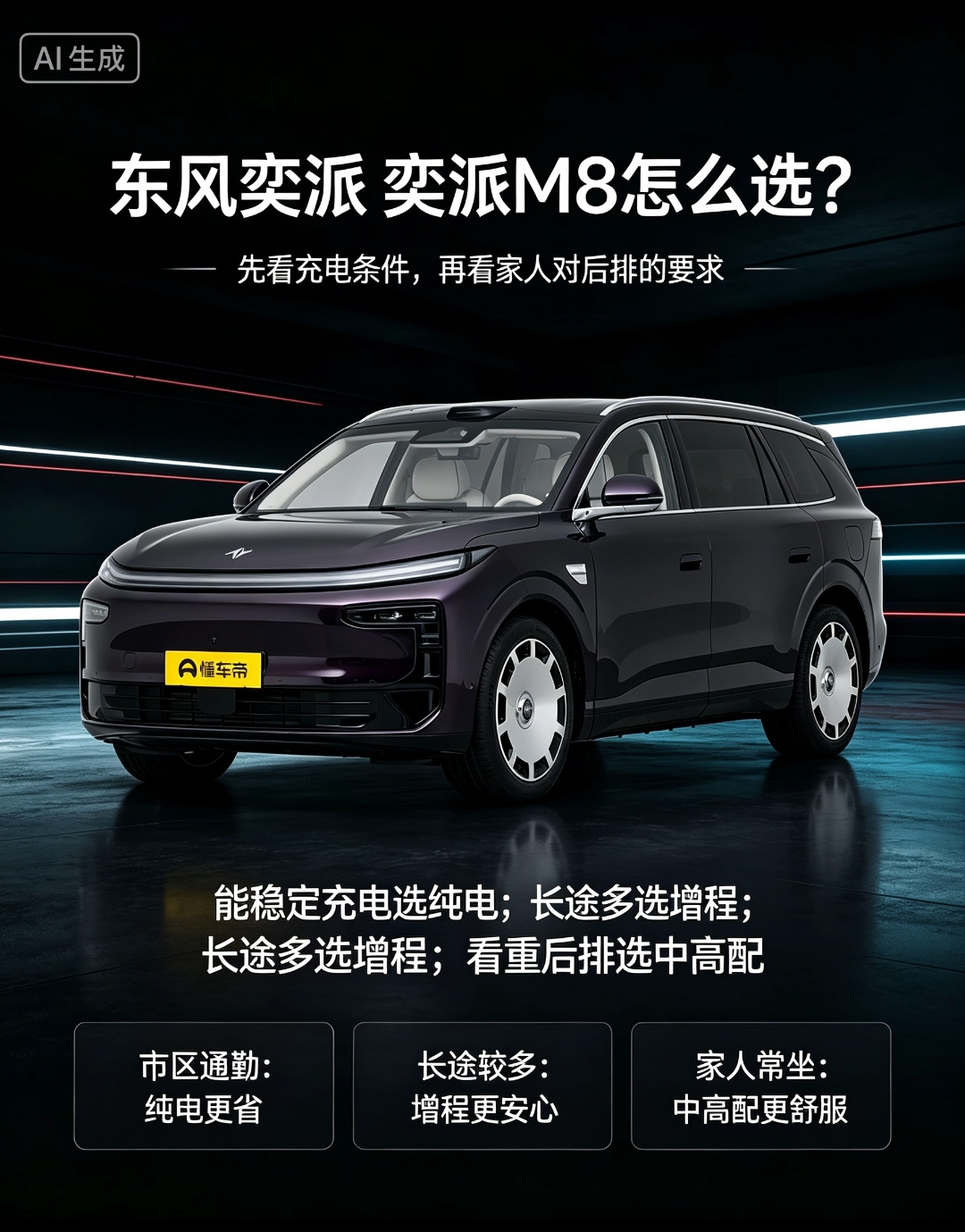 东风奕派 奕派M8怎么选？