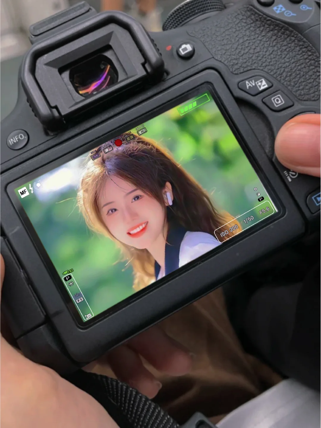 佳能相机拍人像真香📷，内附原图直出参数