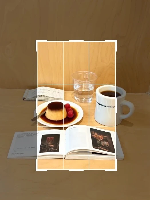 咖啡厅二次构图➕滤镜秒变日系氛围感☕️