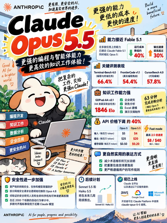 Claude Opus 5.5 发布