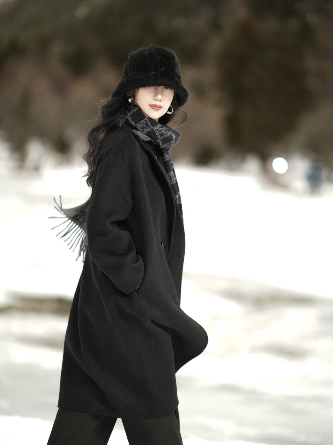 12月的毕棚沟，山湖俱静，心安如归