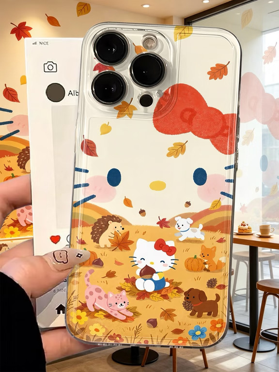 谁能不爱这么可爱秋天🍂Kitty手机壳啊！