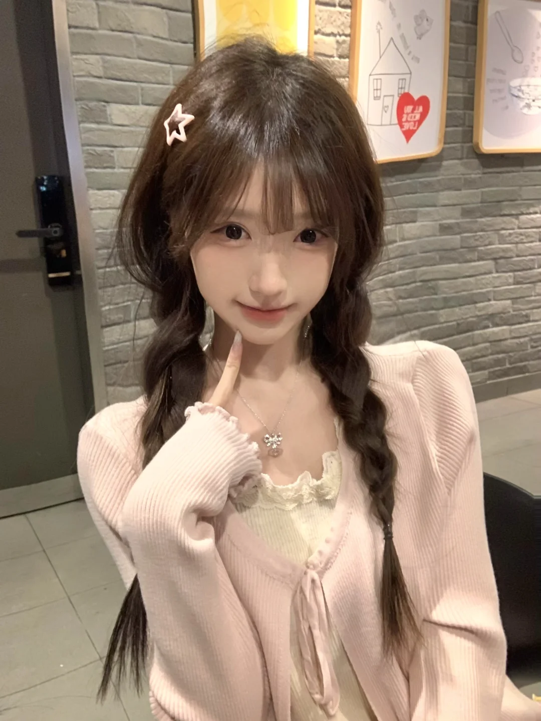 今天是小圆麻花辫🐰