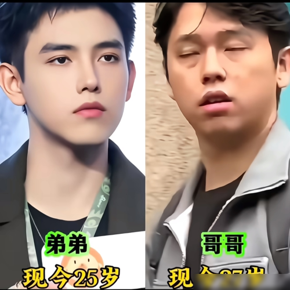 陈凯歌俩儿子，一个靠脸吃饭，一个靠脑子吃饭，路子差得离谱。
小儿子陈飞宇，继承了陈红那张脸，直接杀进娱乐圈，天生吃镜头这碗饭。
大儿子陈雨昂呢，沃顿商学院毕业，混投行，常年待在幕后，连露面都少。
有个细节挺有意思，陈雨昂上节目评价弟弟，就仨词：善良、可爱、聪明。话不多，但能听出来，这哥俩根本不