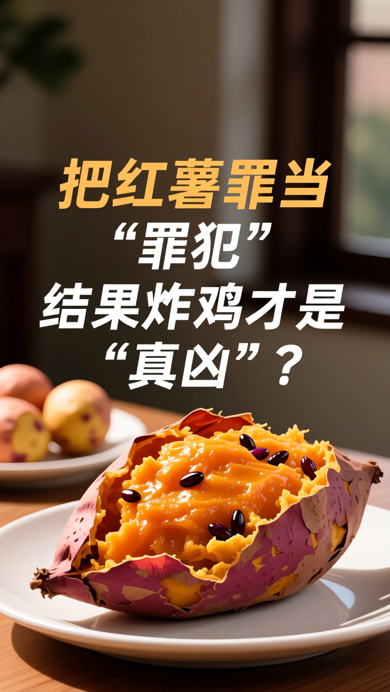 事件速览不少高血脂人群听信“红薯吃起来甜、会让血脂越来越高”的传言，直接把红薯移出日常饮食，后续反而放开吃炸鸡、肥肉、点心等食物，再次体检时血脂指标并未好转，实际上红薯并非高血脂的“加速器”。

说实话，这种操作真的太“人类”了：一听到“甜”，立刻把它贴上“危险标签”，然后开始做那种最省脑子的事——