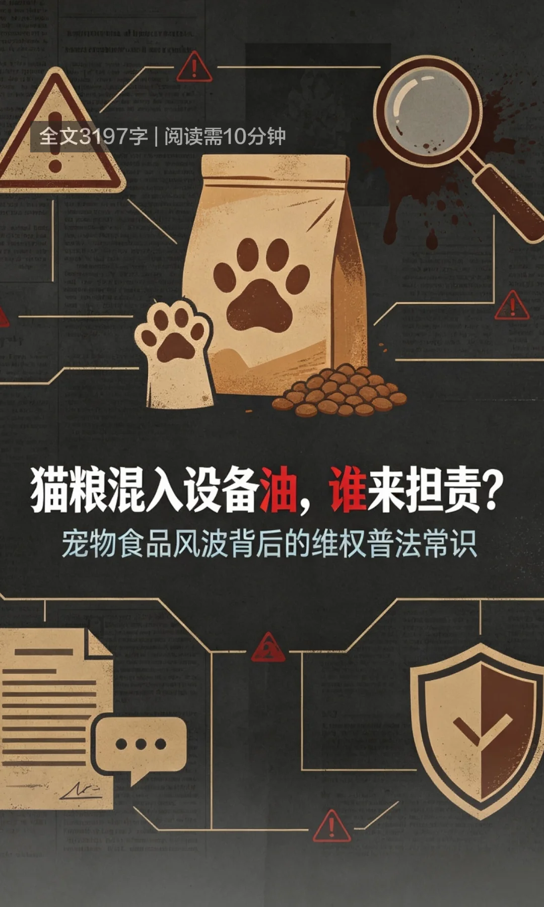 金故猫粮被曝含机油且虚假宣传