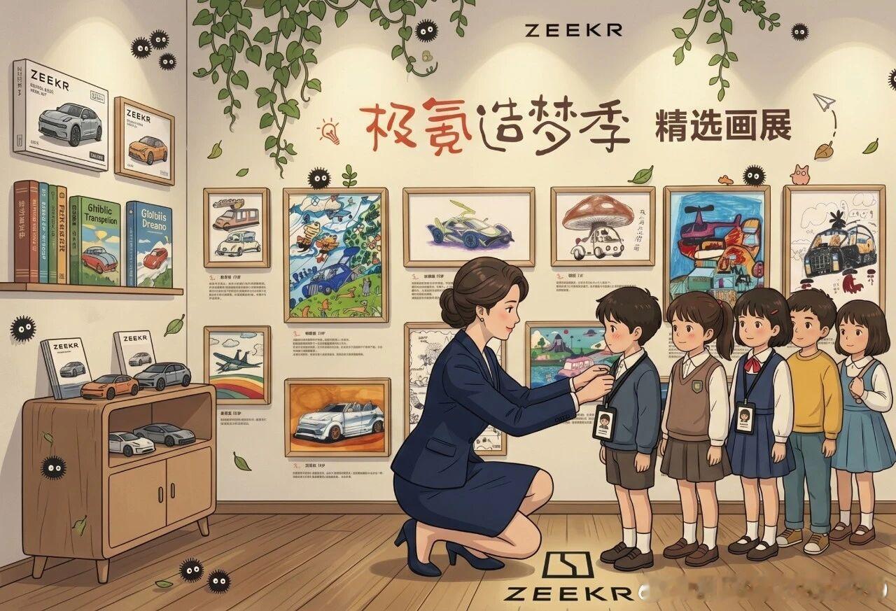 油车时代，保时捷、奔驰、宝马的设计独领风骚，但到了电车时代，这些巨头正在被国内追赶、超越，因为好的设计不始于图纸，而始于热爱与想象。当我们愿意蹲下身，用最开放的视角去包容孩子的梦想时，我们已经站到了未来。《小王子》开篇有个情节，飞行员小时候画过一幅画，大人们看了都说那是一顶帽子， ​