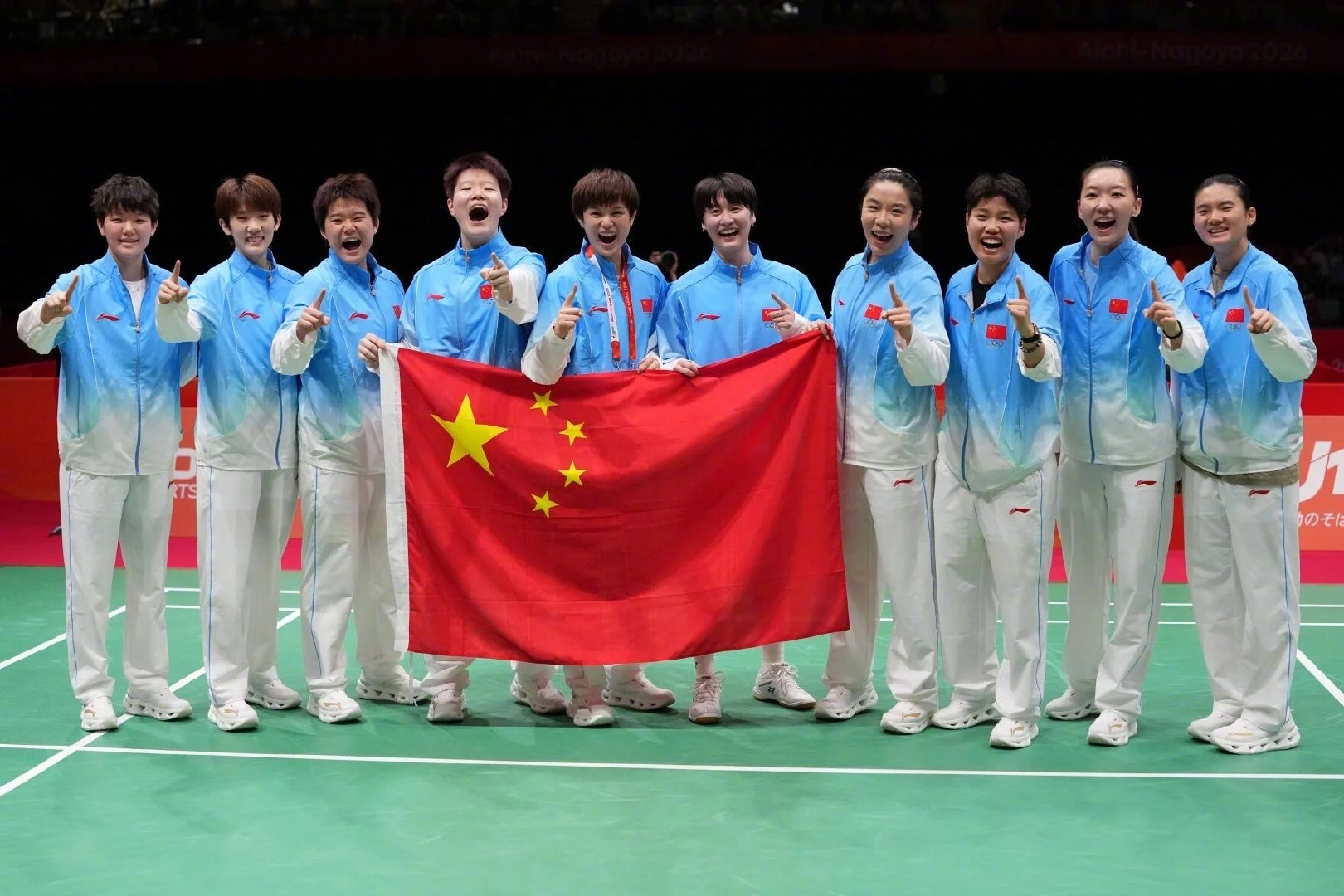 #国羽女团金牌#羽女你们是最棒的！ ​