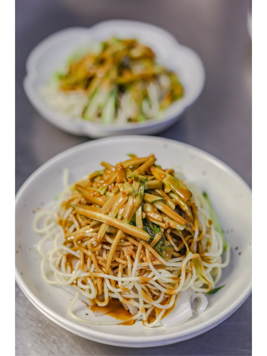 坚持做1000种面不重样（143）麻酱拌面