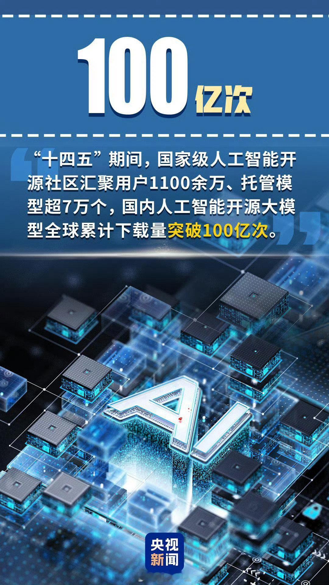 #我和祖国共成长#【4微米、100亿次……#数看中国制造硬核成绩单#[中国赞]】近日，国新办举行发布会，工业和信息化部介绍，“十四五”时期我国新型工业化持续走深走实，制造业规模稳中有进，人工智能应用场景生动呈现。戳图↓和小中一起为中国制造点赞！#礼敬中华#（via.） ​