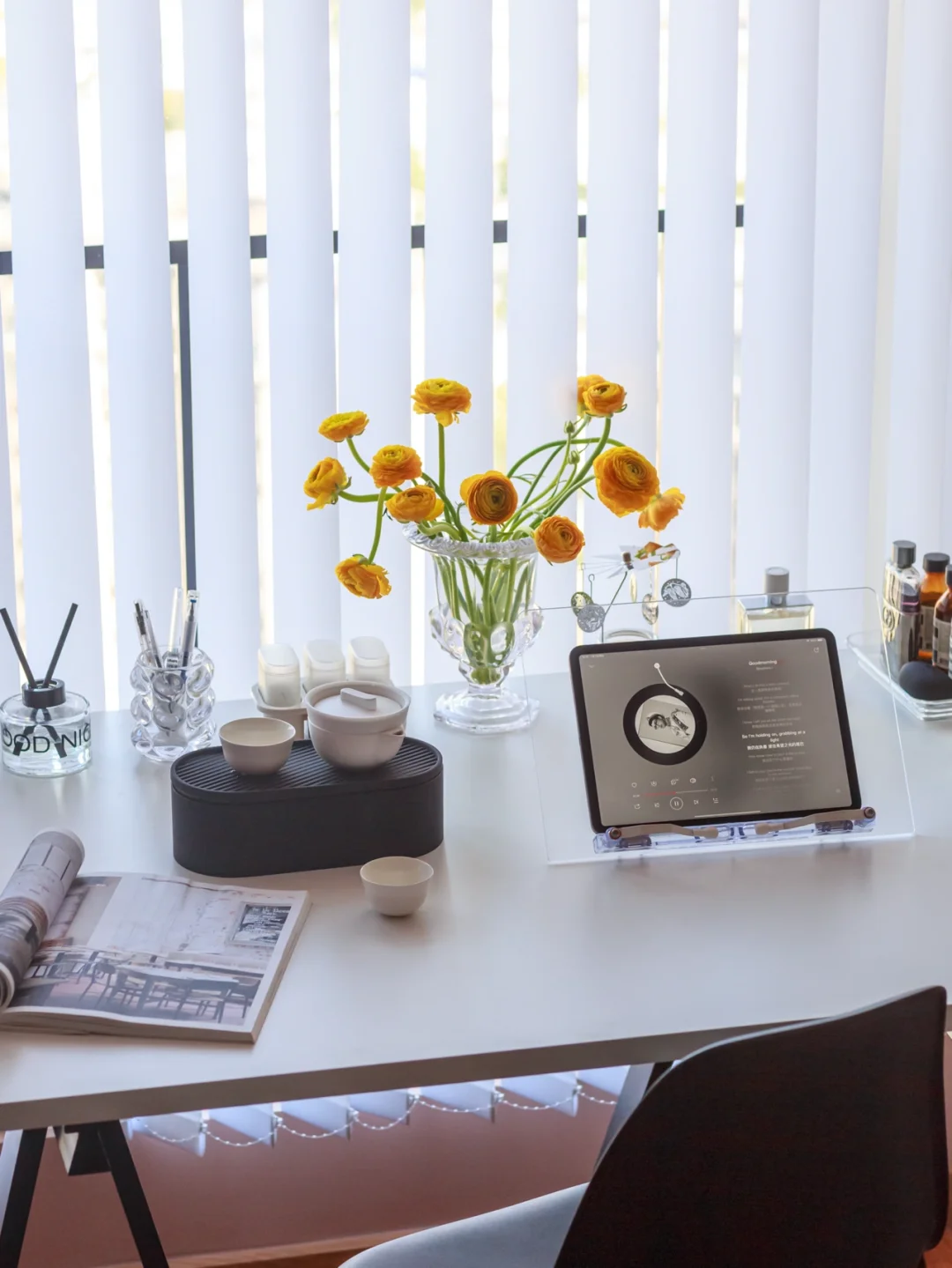 冬日宅家幸福感｜周末喝茶赏花听歌看美剧