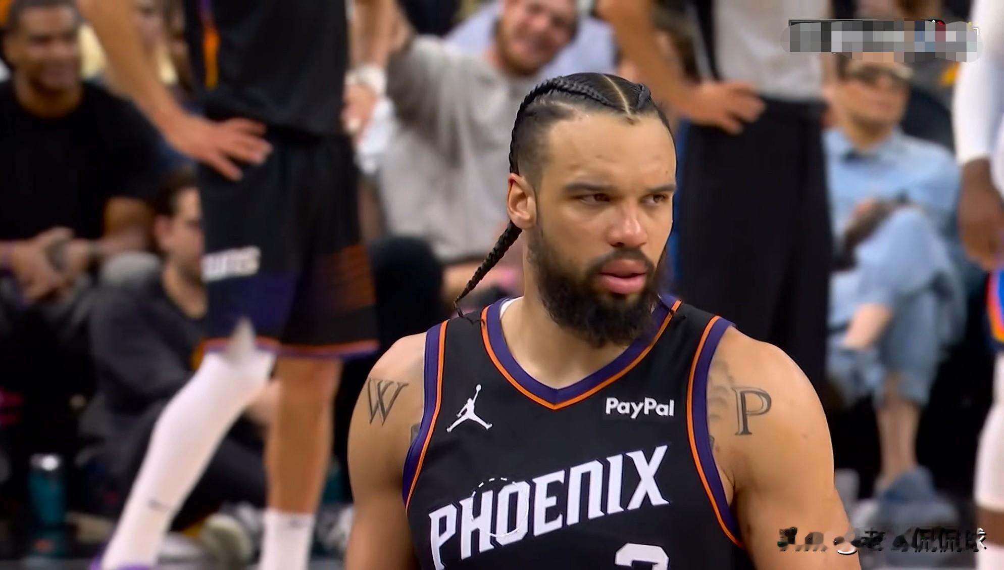 太阳三当家狄龙-布鲁克斯真是燃尽了！虽然今天太阳在首轮G4主场以122...