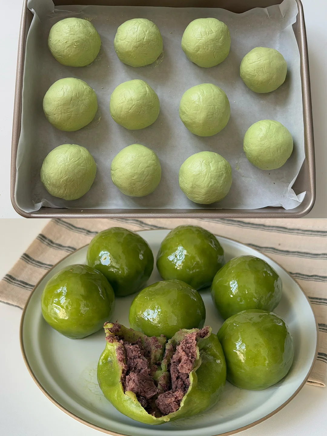 清明快到了，怎么能不做青团呢！先做为敬