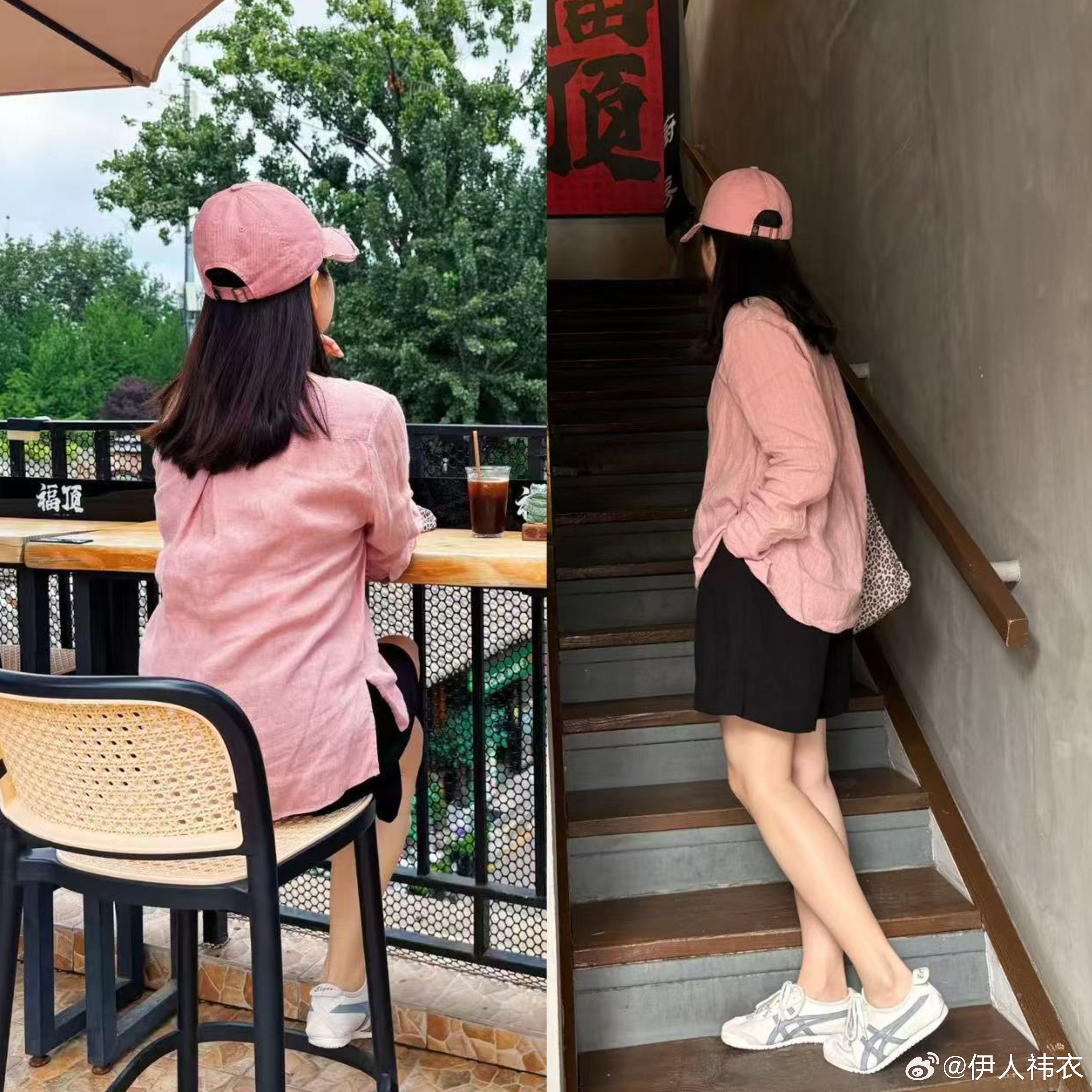 时间实践论证过的:进口三醋酸百慕大&玫瑰粉一字领亚麻衬衫百慕大，P1。穿到第四个年头，爱意只增不减，它优秀时间看得见。百搭不挑人，好打理不爱皱。后腰松紧，前面平整，对姑娘超友好的张弛有度。出差旅行必带。18图远远放不下。粉色亚麻衫，P2。粉而不艳俗，宽而不阔，包容百搭。如果接受亚麻特性的爱皱，那么没毛病。我169 48到50，S妥妥的。ping＋zan10人－10穿搭好物推荐好物分享